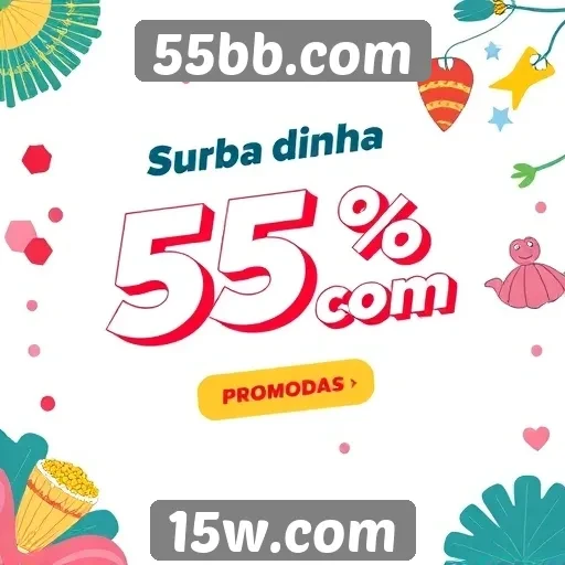 Novidades em promoções do site 55bb.com
