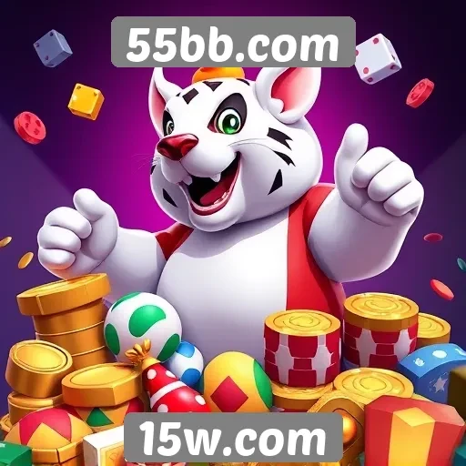 Opcões de jogos disponíveis em 55bb.com